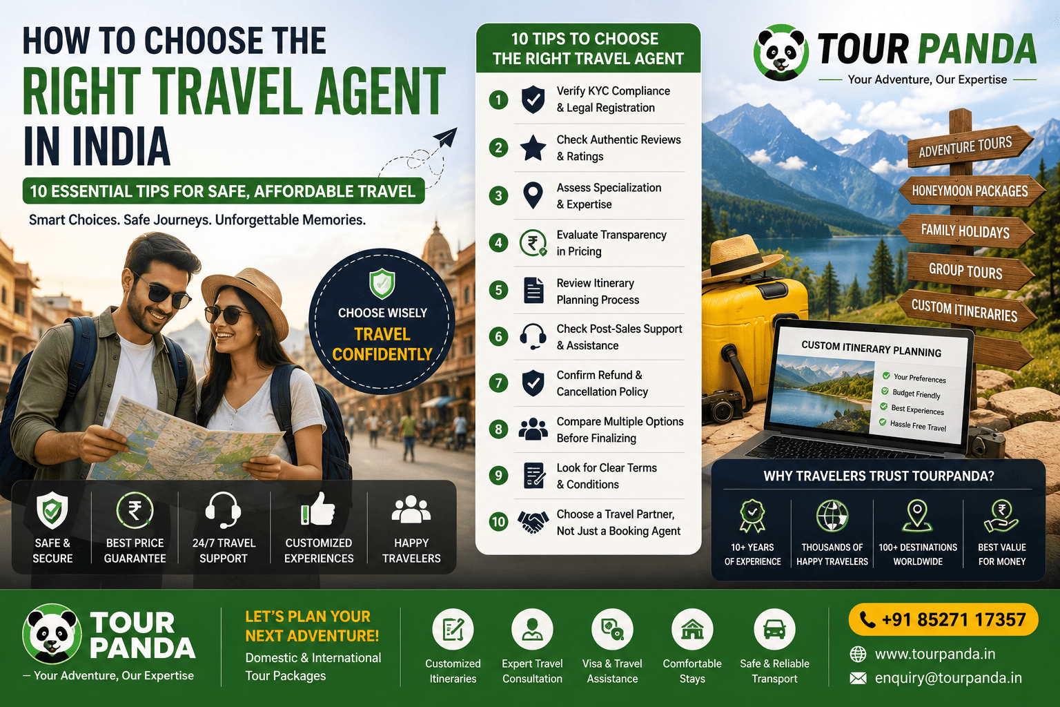 How to Choose the Right Travel Agent in India: 10 Essential Tips for Safe, Affordable Travel